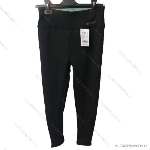 Legíny zateplené bambusové dlhé dámske nadrozmer (s/m-m/l-xl/2xl) MIEGO MIE24010806