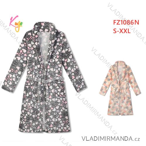 Župan teplý dámsky (S-2XL) KUGO FZ-FU1086N