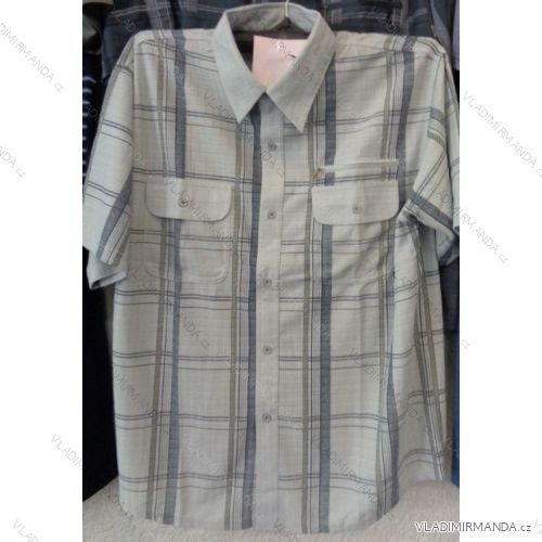 Košeľa krátky rukáv pánska nadrozmerná (l-4XL) Batya AONAM-TUIZIP2
