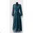 Šaty dlouhé elegantní dlouhý rukáv dámské (S/M/L ONE SIZE) ITALSKÁ MÓDA IMPES24DOLLY čierna S/M/L