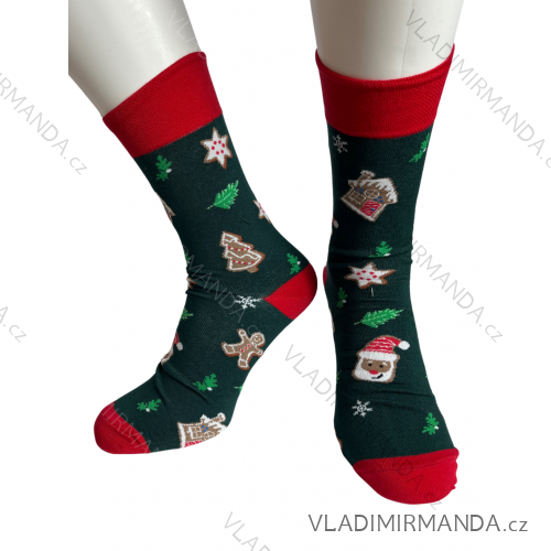Ponožky veselé vianočné pánske (41-43,44-46) POLSKÁ MÓDA DPP24104