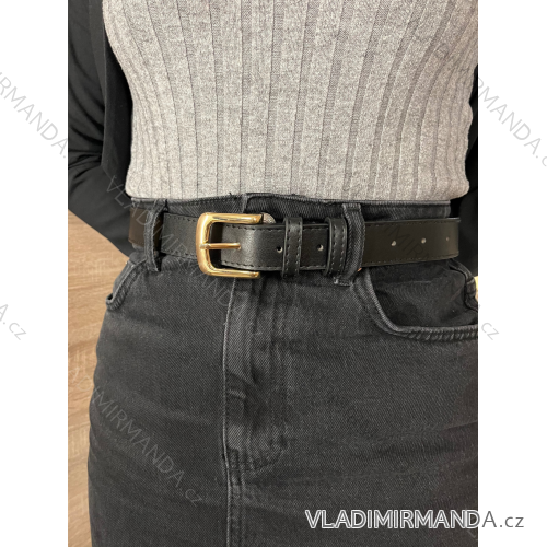 Opasok dámsky (ONE SIZE) TALIANSKA MÓDA IMWS23836 ONE SIZE čierna