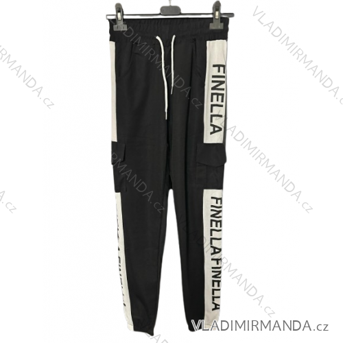 Tepláky s nápisem dámske (S/M) PESAIL PES24WKED83609/DR S / M čierna