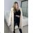 Kabát beránkový s kapucí dlouhý rukáv dámský (S/M/L ONE SIZE) ITALSKÁ MÓDA IMWDD24257/DU -   biela -   S/M/L