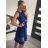 Šaty elegantné letné bez rukávov dámske (S/M/L ONE SIZE) TALIANSKA MÓDA IM322SIMONE/DR zelená S/M/L