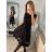 Šaty elegantné letné bez rukávov dámske (S/M/L ONE SIZE) TALIANSKA MÓDA IM322SIMONE/DR zelená S/M/L
