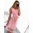 Šaty elegantné letné bez rukávov dámske (S/M/L ONE SIZE) TALIANSKA MÓDA IM322SIMONE/DR zelená S/M/L