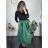 Sukňa stredne dlhá dámska (S/M ONE SIZE) TALIANSKA MÓDA IMM23HG4911