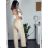 Nohavice dlhé letné dámske (S/M/L ONE SIZE) TALIANSKA MÓDA IMD23417/DUR M/L čierna