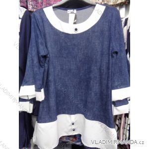 Tričko 3/4 rukáv dámske nadrozmerné (48-54) Sabe polski moda PM117010
