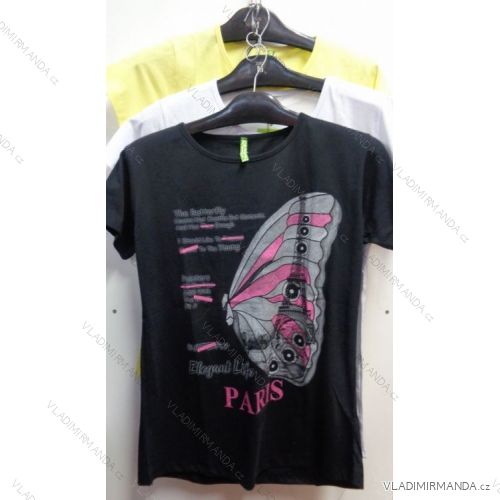 Tričko krátky rukáv dámske (sl) KAFKAME turecká moda TM217007
