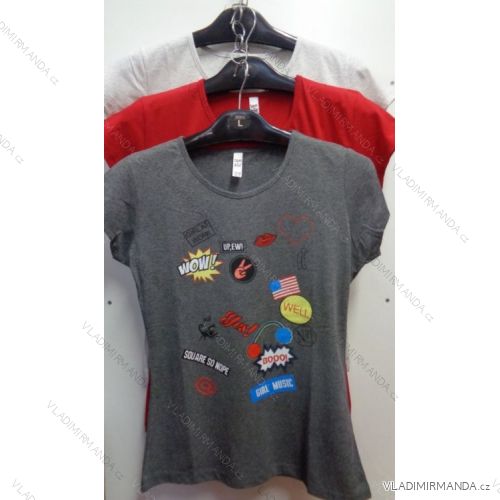 Tričko krátky rukáv dámske (sl) TENKIE turecká moda TM217013