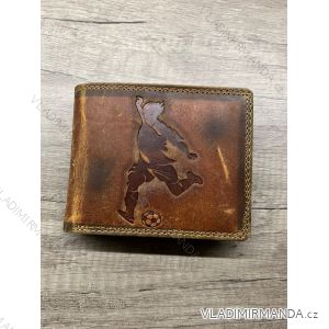 Peňaženka kožená Fotbal pánska Kutty KUT24104-2/DR