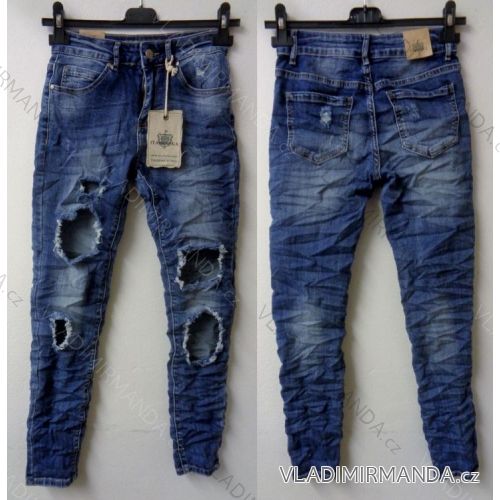 Rifle jeans dámske (xs-xl) ITAIMASKA HS-3060