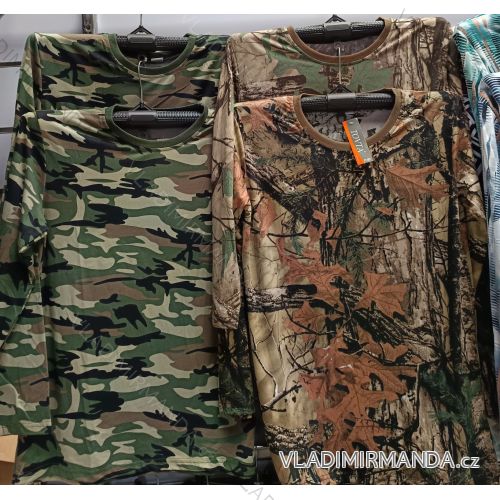 Tričko dlhý rukáv pánske nadrozmer (L-3XL) TOVTA TOV24006