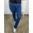 Rifle jeans dlhé dámske (nadrozměr 30-42)  MISS CURRY MA124MD6979-3/DR 42 modrá