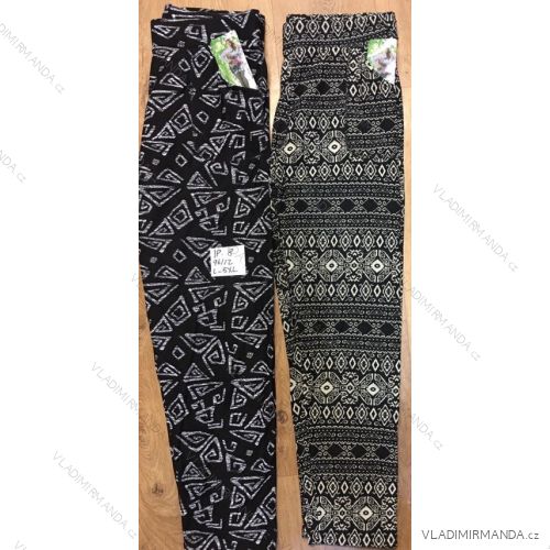 Legíny zateplené bambusové dámske nadrozmer (L-5XL) RUYIZ. RUY24IP-8