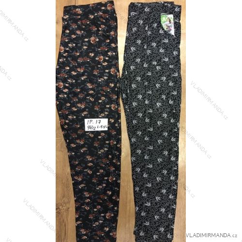 Legíny zateplené bambusové dámske nadrozmer (L-5XL) RUYIZ. RUY24IP-17