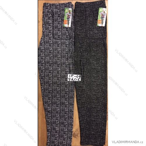 Legíny zateplené bambusové dámske nadrozmer (L-5XL) RUYIZ. RUY24IP-09
