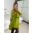 Tunika košeľová dlhý rukáv dámska (S/M/L ONE SIZE) TALIANSKA MÓDA IMM24M3297