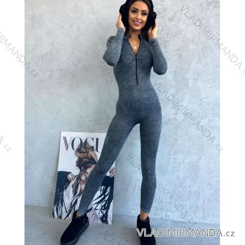 Overal teplý dlhý rukáv dámsky (XS/S/M ONE SIZE) TALIANSKA MÓDA IMWAE242992