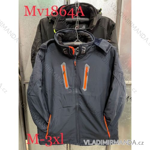 Bunda slabá dlhý rukáv pánska nadrozmer (M-3XL) VINTE VIN24MV1864A