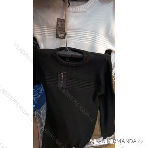Sveter teplý dlhý rukáv pánsky nadrozmer (M-3XL) TURECKÁ MÓDA TMM24001