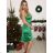 Šaty spoločenské satén na ramienka dámske (S/M ONE SIZE) TALIANSKA MÓDA IMM24M9159/DUR -   čierna
 -   S/M/L