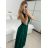 Šaty dlhé elegantné spoločenské trblietavé bez rukávov dámske (S/M ONE SIZE) TALIANSKA MÓDA IM424860