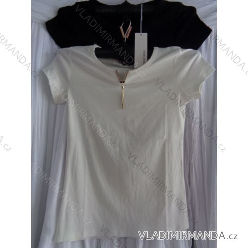 Tričko krátky rukáv dámske (m-2xl) EBELIEVE MA1C-159
