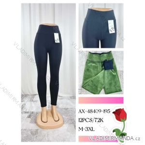Legíny dlhé dámske nadrozmer (M-3XL) AVI24AX-48409-195