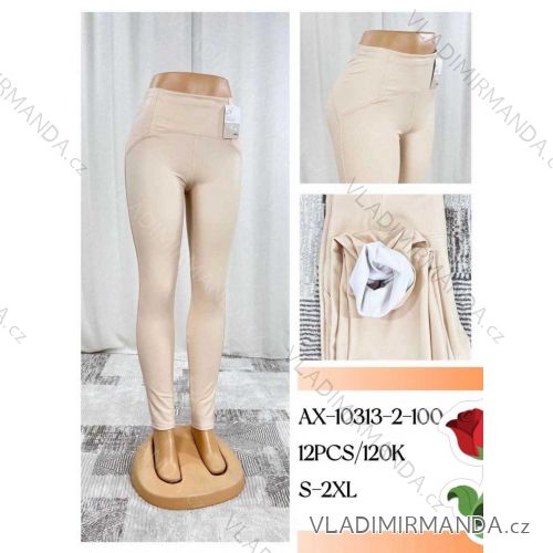 Legíny dlhé zateplené dámske (S-2XL) Qifeng QIF24AX-10313-2-100
