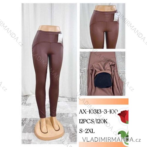 Legíny dlhé zateplené dámske (S-2XL) Qifeng QIF24AX-10313-3-100