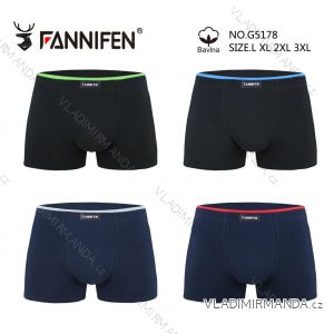 Boxerky bavlnené pánske nadrozmer (L-3XL) FANNIFEN GRE24G5178