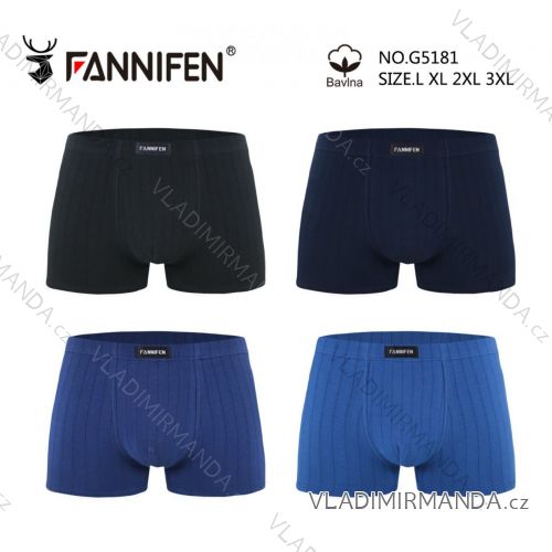 Boxerky bavlnené pánske (L-3XL) FANNIFEN GRE24G5181