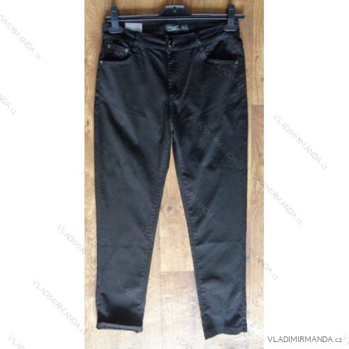 Nohavice plátené tenké letné dámske (30-38) MOON GIRL SHC7936A
