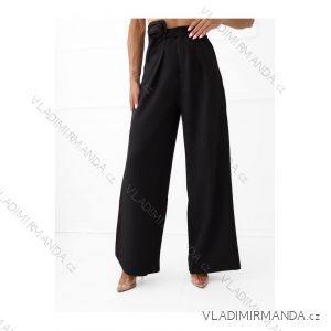 Nohavice dlhé elegantné dámske (SL) POLSKÁ MÓDA IMLAZ24VMC6311/DU