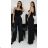 Nohavice dlhé elegantné dámske (S/M/L ONE SIZE) TALIANSKA MÓDA IMD24459