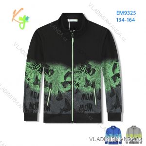 Mikina na zips dorast chlapčenská (134-164) KUGO EM9325