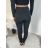 Legíny dámské zateplené (M/L-XL/2XL) Avix MAA2329317/DUR čierna M / L