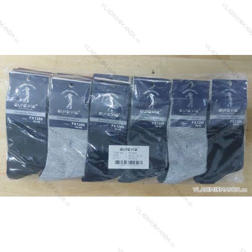 Ponožky slabé pánske (39-46) AURA.VIA AURA25FX1289