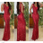 Šaty dlhé spoločenské trblietavé na ramienka dámske (S/M/L ONE SIZE) TALIANSKA MÓDA IMPSH246060A/DUR čierna S/M/L