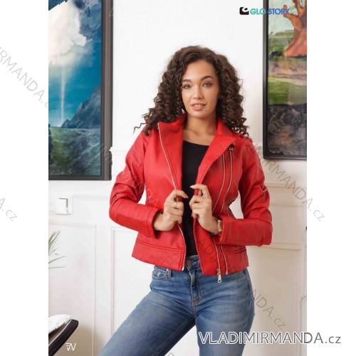 Bunda koženková dámska (S-2XL) GLO-STORY GLO25WPY-4213-5
