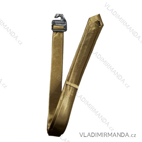 Kravata pánska úzka 6x72, 5cm JASMAN (one size) turecká móda JSM25001/DUR zlatá ONE SIZE