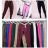 Nohavice elegantné s opaskom dámske (S/M/L ONE SIZE) TALIANSKA MÓDA IMBM25015