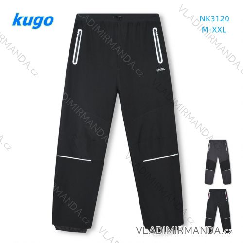 Nohavice softhellové pánske a dámske nadrozmer (M-2XL) KUGO NK3120