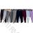 Tepláky elegantné s opaskom dámske nadrozmer (S/M/L ONE SIZE) TALIANSKA MÓDA IMD25512