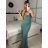 Šaty dlhé elegantný carmen bez rukávov dámske (S/M ONE SIZE) TALIANSKA MÓDA IMPBB232L8831