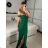 Šaty dlhé elegantný carmen bez rukávov dámske (S/M ONE SIZE) TALIANSKA MÓDA IMPBB232L8831