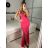 Šaty dlhé elegantný carmen bez rukávov dámske (S/M ONE SIZE) TALIANSKA MÓDA IMPBB232L8831